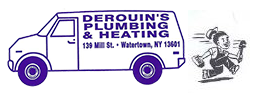 Derouin's Plumbing & Heating Logo