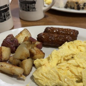 Country Fare Restaurant - Scrambled eggs, sausage and home fries - Breakfast & Brunch Near Me - Falmouth, Massachusetts Country Fare Restaurant - Scrambled eggs, sausage and home fries - Breakfast & Brunch Near Me - Falmouth, Massachusetts