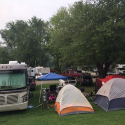 Riverside Campground - Campsites.