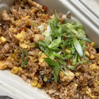 Woo Can Cook - Thai basil chicken fried rice - Street Vendors Near Me - Oakland, California Woo Can Cook - Thai basil chicken fried rice - Street Vendors Near Me - Oakland, California