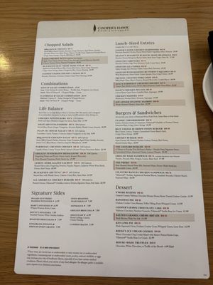 Menu photo 2 Cooper’s Hawk Winery & Restaurant Naples, FL