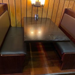 The Montana Club Restaurant - The RESERVED table...