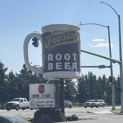 Frostop Drive In - Signage. This caught my eye.