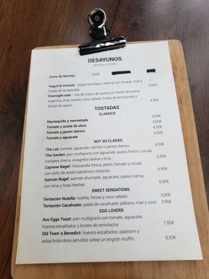 Menu photo 4 Old Town Coffee Donostia / San Sebastián, SS Menu photo 4 Old Town Coffee Donostia / San Sebastián, SS