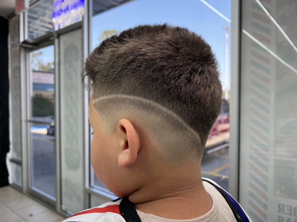 Grenas 3rd Barber Shop Logo
