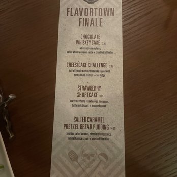 Guy Fieri's Cherokee Kitchen + Bar - Dessert - New American Near Me - Cherokee, North Carolina Guy Fieri's Cherokee Kitchen + Bar - Dessert - New American Near Me - Cherokee, North Carolina