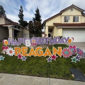 North County Yard Greetings - Happy birthday sign - Party & Event Planning Near Me - Vista, California North County Yard Greetings - Happy birthday sign - Party & Event Planning Near Me - Vista, California