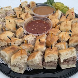 We All Asked For You BBQ and Catering - Barbe-Cube Sandwiches from our Catering Menu