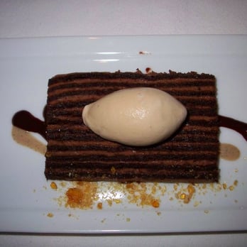 Spago - twenty-five layer cake - New American Near Me - Beverly Hills, California