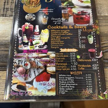 Inca Fusion Peruvian Restaurant - Menu - Desserts Near Me - Avondale, Arizona