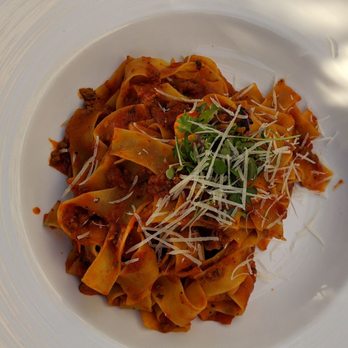 Cucina Venti Restaurant - Pasta in meatball suace. Taste okay. Good portion - Italian Near Me - Mountain View, California