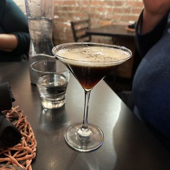 Olive or Twist - Martini with coffee - New American Near Me - Pittsburgh, Pennsylvania