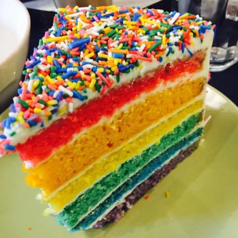 Catabolic Café - Catabolic Café Rainbow Cake - Cafes Near Me - Quezon City, NCR
