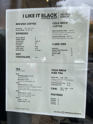 Menu photo 5 I Like It Black New York, NY Menu photo 5 I Like It Black New York, NY