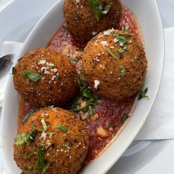 Brado NYC Thin Crust Pizza - Arancini - Pizza Near Me - Brooklyn, New York