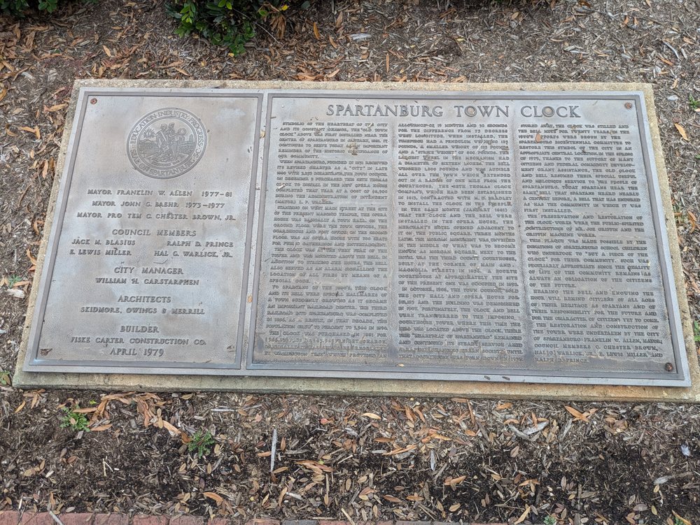 Spartanburg Clock Tower Image