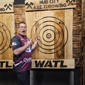 Hub City Axe Throwing - Axe Throwing Near Me - Aberdeen, South Dakota