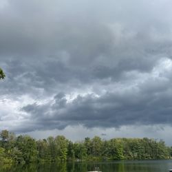 Sparta Renaissance Festival - Storm coming over the lake