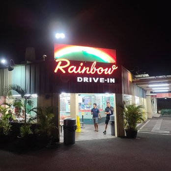 Rainbow Drive-In - The ordering queue. - Hawaiian Near Me - Honolulu, Hawaii Rainbow Drive-In - The ordering queue. - Hawaiian Near Me - Honolulu, Hawaii