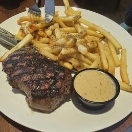 For the traditionalist in the group, a deliciously tender filet mignon steak.