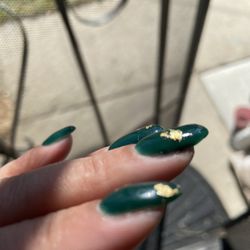 Uneven, thick nails