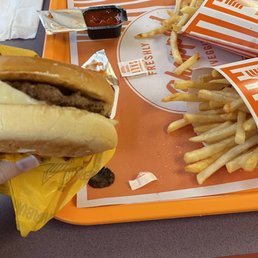 Mushroom Swiss burger and fries oh my sooooooooooooo good!! Mushroom Swiss burger and fries oh my sooooooooooooo good!!