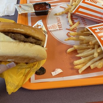 Whataburger - Mushroom Swiss burger and fries oh my sooooooooooooo good!! - Fast Food Near Me - Defuniak Springs, Florida Whataburger - Mushroom Swiss burger and fries oh my sooooooooooooo good!! - Fast Food Near Me - Defuniak Springs, Florida