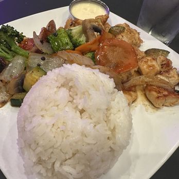 Rock N Roll Sushi - Chicken hibachi with vegetables - Sushi Bars Near Me - Warner Robins, Georgia