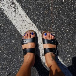 California Nail II - My pedicure