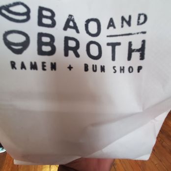 Bao and Broth - To-go bag - Ramen Near Me - Charlotte, North Carolina
