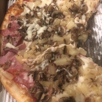 Anya's Pizza - Mushroom, pineapple and Canadian ham! - Pizza Near Me - Rancho Cucamonga, California Anya's Pizza - Mushroom, pineapple and Canadian ham! - Pizza Near Me - Rancho Cucamonga, California