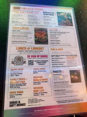 Menu photo 1 Lookout Tavern Phoenix, AZ Menu photo 1 Lookout Tavern Phoenix, AZ