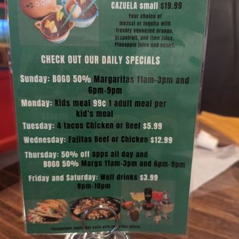 Mexico Lindo KC - Specials too - Mexican Near Me - Kansas City, Missouri