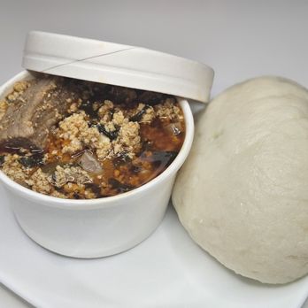 Karyi Kitchens - Pounded Yam (fufu) & Egusi Soup
With Protein options of Beef or Chicken.
More options to choose from in the future. - African Near Me - New Orleans, Louisiana Karyi Kitchens - Pounded Yam (fufu) & Egusi Soup
With Protein options of Beef or Chicken.
More options to choose from in the future. - African Near Me - New Orleans, Louisiana