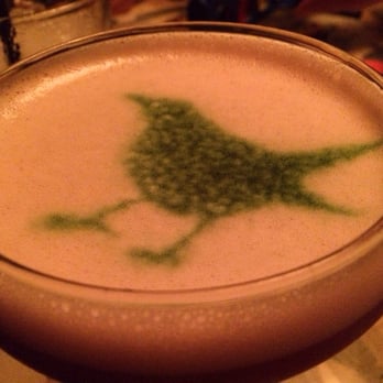 Blackbird Ordinary - Dirty Bird... Don't let the egg white discourage you from trying this one! - Cocktail Bars Near Me - Miami, Florida