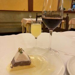 Cassata, limoncello, and and nice Barolo