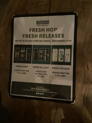 Burgeon Beer Company by null