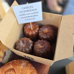 Broadway Farmers Market - Caneles (4 for $12)!! The absolute best I've ever had.