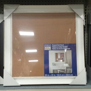 Michaels - Cool but expensive framed corkboard - Art Supplies Near Me - North Brunswick, New Jersey