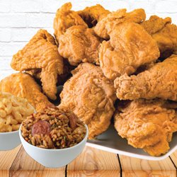 Krispy Krunchy Chicken - Fresh, never frozen cajun style fried chicken & delicious sides