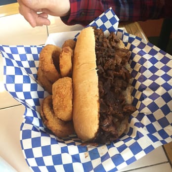 Broadway Cafe - Their beef brisket was good! My husband had it and said it was tasty, though it was a little smokey for him, he said he would get it again. - Burgers Near Me - Big Bear City, California