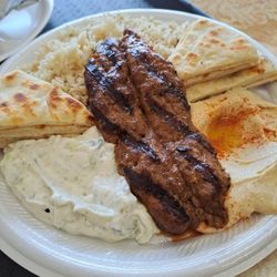 Greek Basma - Lamb rice platter. Delicious