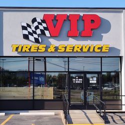 VIP Tires & Service - VIP Tires & Service Store Front Brockton MA