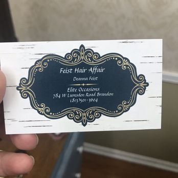 Dee’s Hair Affair - Business Card and business information. - Hair Stylists Near Me - Brandon, Florida