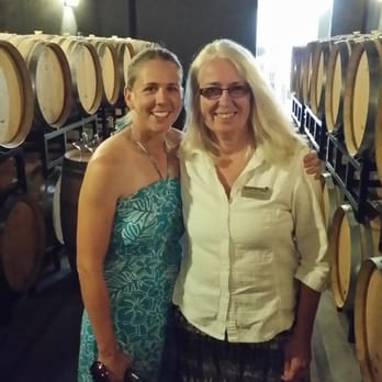 TasteFull Excursions - With Desiray in the Privato barrel room - Wine Tours Near Me TasteFull Excursions - With Desiray in the Privato barrel room - Wine Tours Near Me