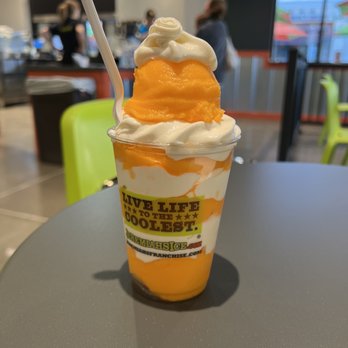 Jeremiah's Italian Ice - Orange and vanilla gelati - Ice Cream & Frozen Yogurt Near Me - Wake Forest, North Carolina Jeremiah's Italian Ice - Orange and vanilla gelati - Ice Cream & Frozen Yogurt Near Me - Wake Forest, North Carolina