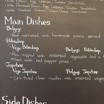 Cafe Cocoro - Daily menu. - Korean Near Me - Toronto, Ontario