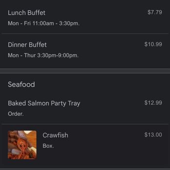 Supreme Buffet & Hibachi - This is the amount their website says - Buffets Near Me - Columbus, Ohio Supreme Buffet & Hibachi - This is the amount their website says - Buffets Near Me - Columbus, Ohio