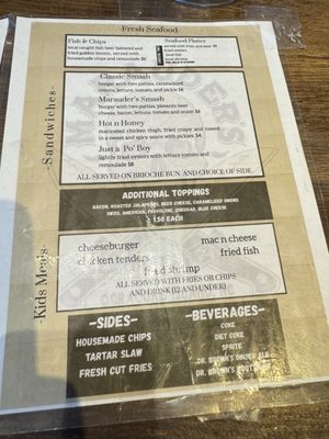 Menu photo 2 Marauder's Kitchen Ocracoke, NC Menu photo 2 Marauder's Kitchen Ocracoke, NC