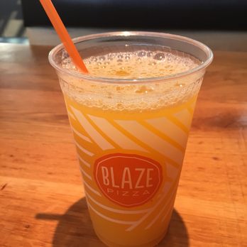 Blaze Pizza - Passion Fruit Agua Fresca - Salad Near Me - Marina, California